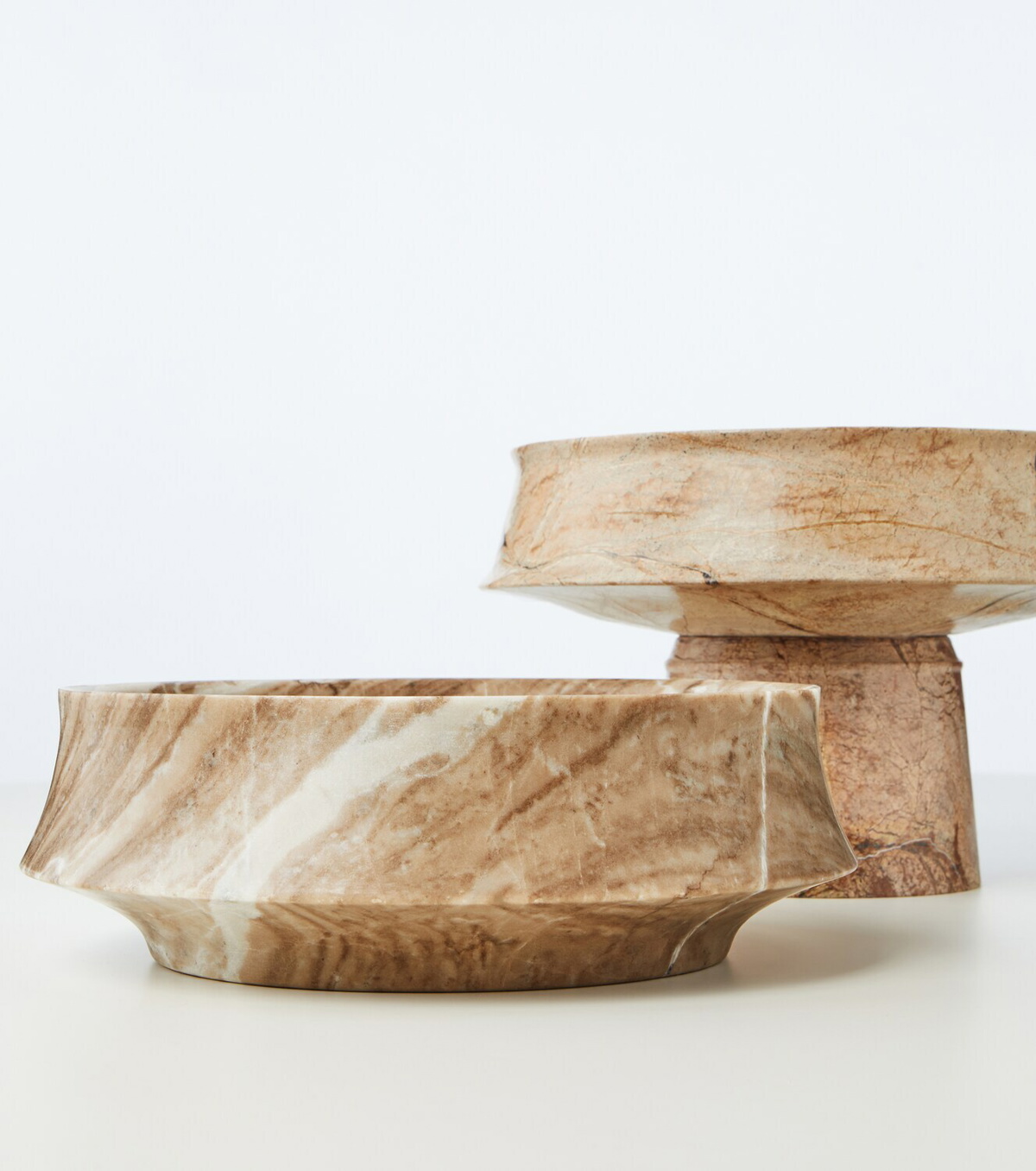 Serax Dune marble stand by Kelly Wearstler