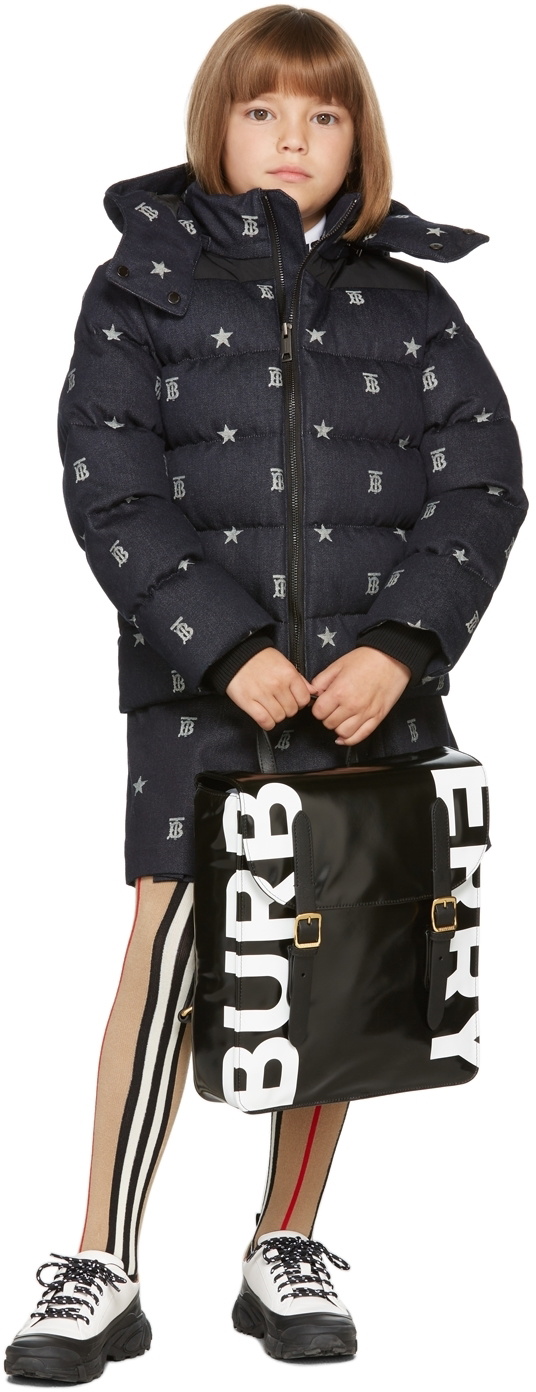 Burberry Kids Reversible Star and Monogram Motif Jacket