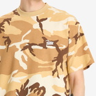 Patta Men's Bark Woodland Camo T-Shirt in Sand Dollar