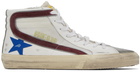 Golden Goose White Mid Star Sneakers