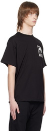 Versace Jeans Couture Black V-Emblem T-Shirt