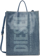 Diesel Blue DSL Shopper Tote