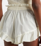 Montce Ruffled cotton shorts