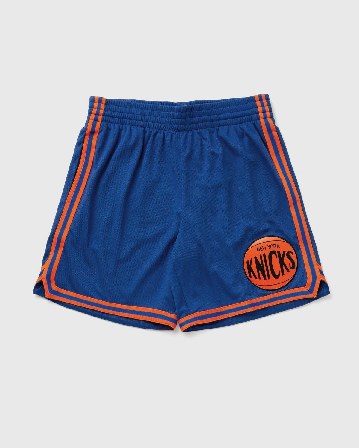 Mitchell & Ness NBA OVERTIME WIN MESH SHORTS VINTAGE LOGO NEW YORK KNICKS Blue Mens Sport & Team Short