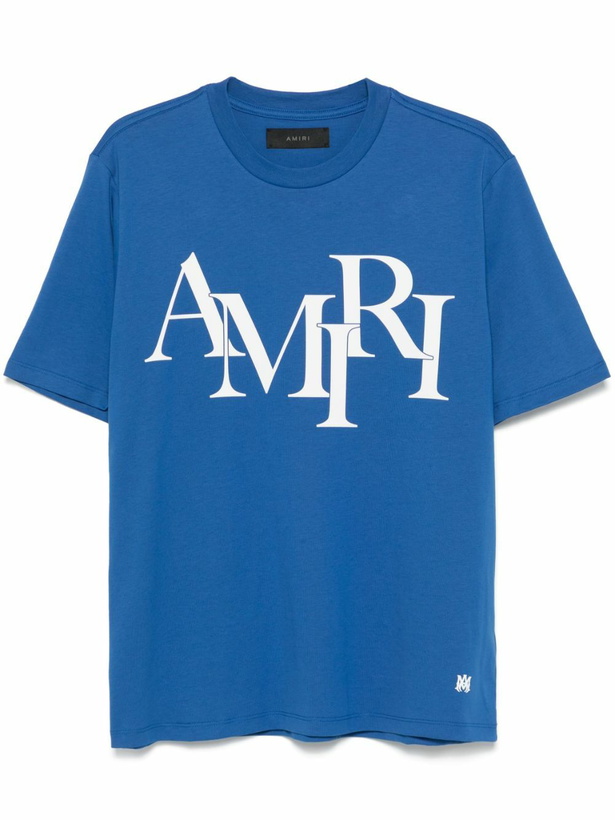 Photo: AMIRI Staggered Logo T-Shirt