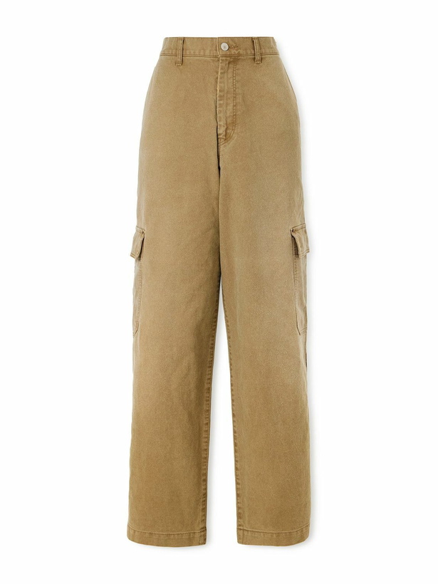 Photo: ssstein - Straight-Leg Cotton Cargo Trousers - Brown