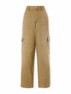 ssstein - Straight-Leg Cotton Cargo Trousers - Brown