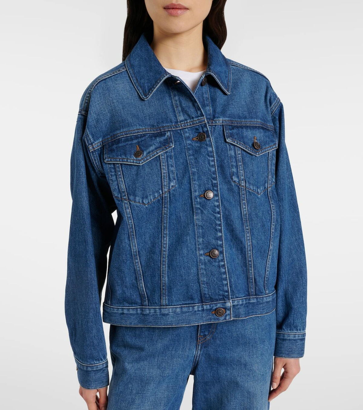The Row Sebilia denim jacket The Row