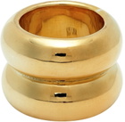Uncommon Matters Gold Breve Ring