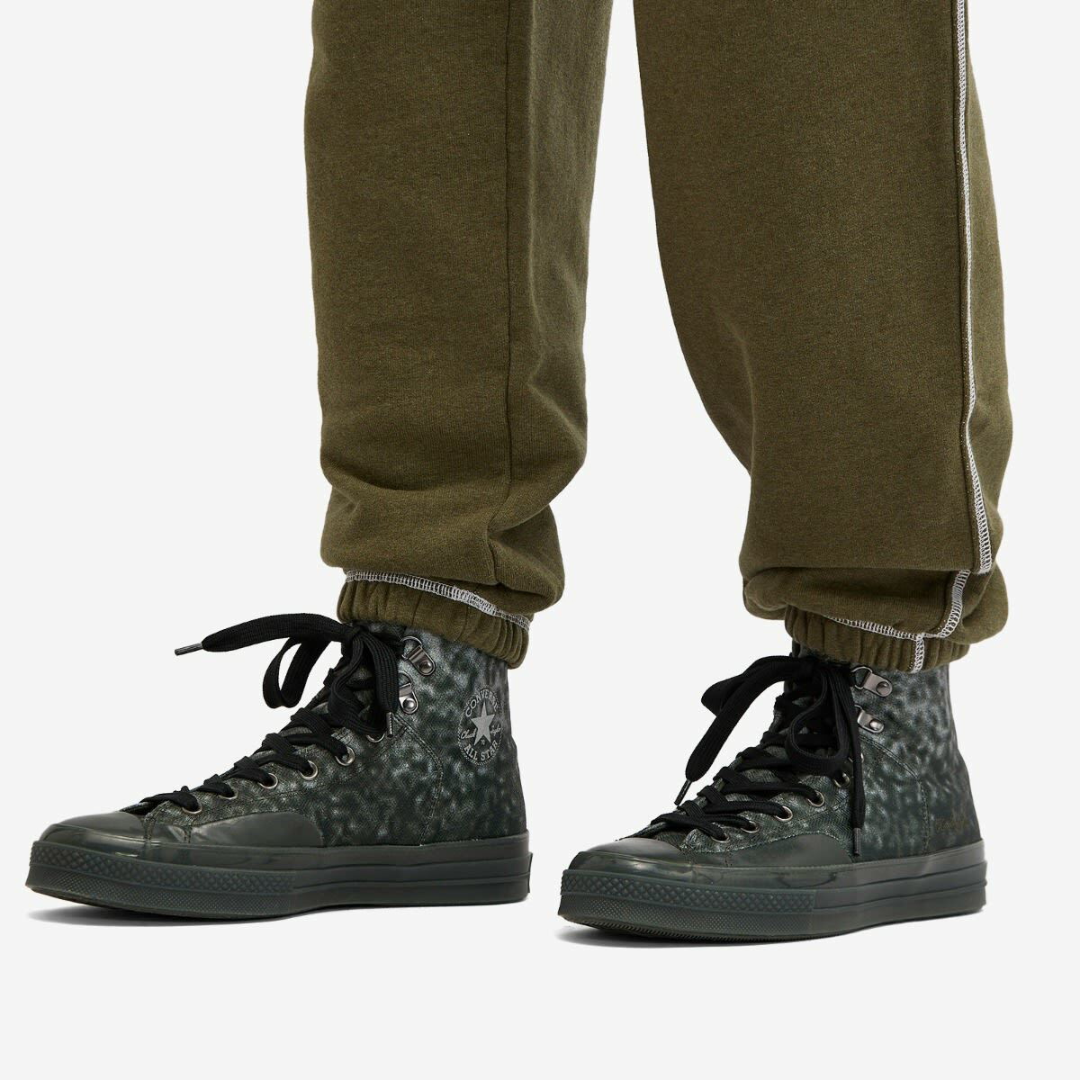 Converse x Patta Chuck 70 Marquis Hi-Top Sneakers in Black/Mineral Gray/Rosin