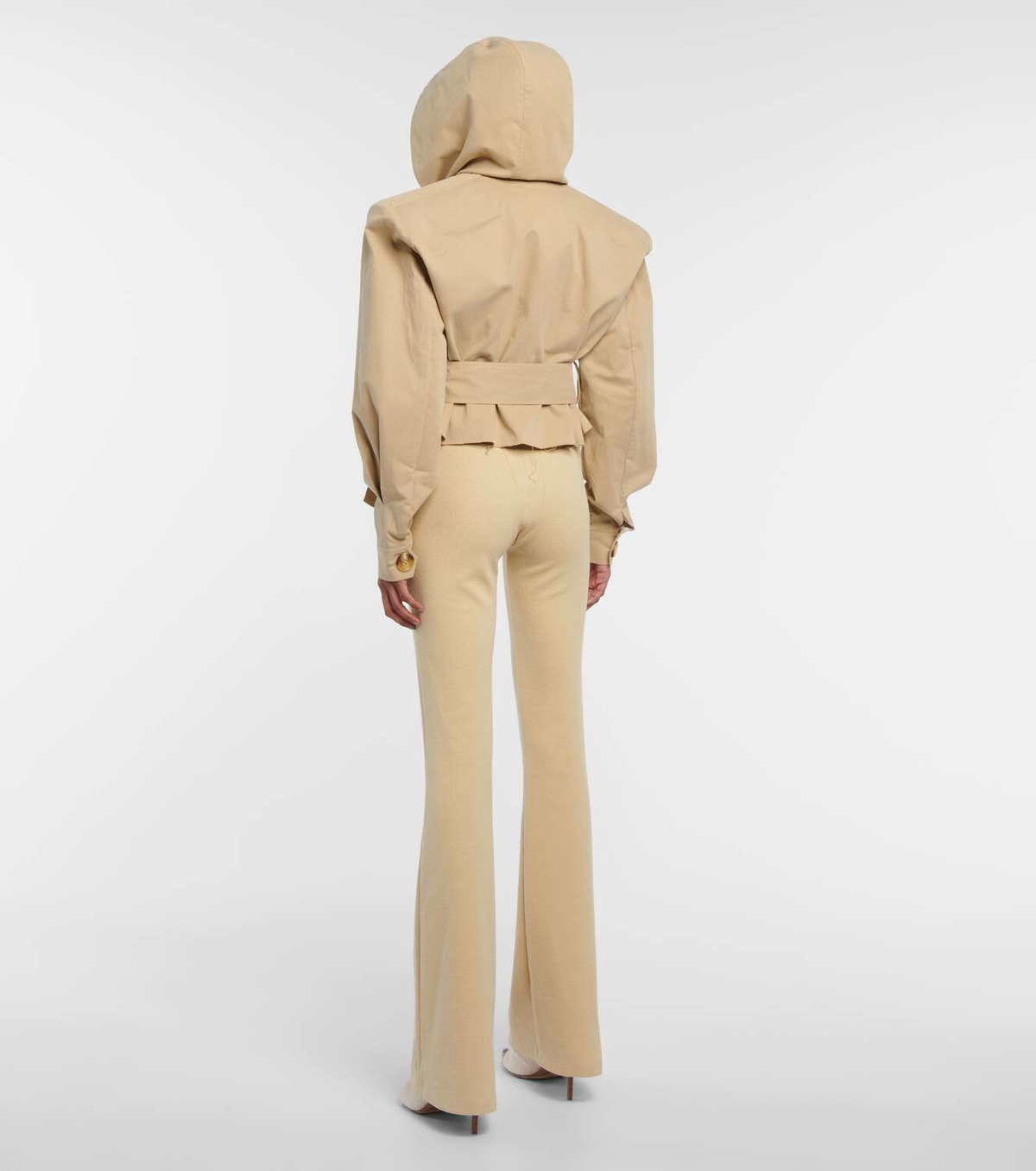 Didu Cropped cotton gabardine jacket