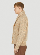 Cable Knit Cardigan in Beige