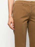 BOGLIOLI - Cotton And Blend Linen Flared Trousers