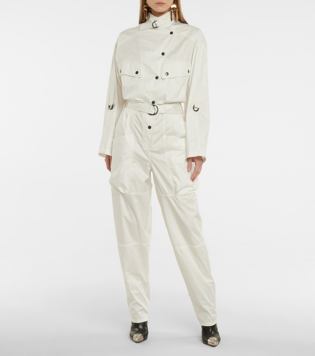 Isabel Marant Florine cotton jumpsuit Isabel Marant