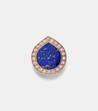 Repossi Antifer 18kt gold stud earrings with lapis lazuli and diamonds