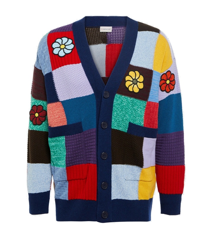 Photo: Moncler Genius - 1 Moncler JW Anderson cashmere and wool cardigan