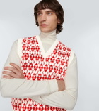 Ami Paris Ami de Coeur wool-blend sweater vest