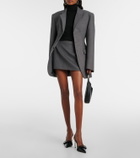 Wardrobe.NYC Wool miniskirt