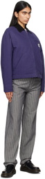 Carhartt Work In Progress Purple OG Detroit Jacket