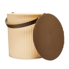 Hachiman Omnioutil Storage Bucket & Lid - Medium in Beige/Brown