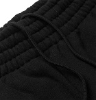 Martine Rose - Wide-Leg Loopback Cotton-Jersey Sweatpants - Black