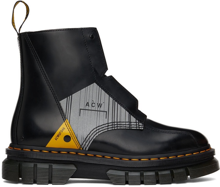 Photo: A-COLD-WALL* Black Dr. Martens Edition Bex Neoteric Boots