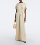 Brunello Cucinelli Monilli belted maxi dress