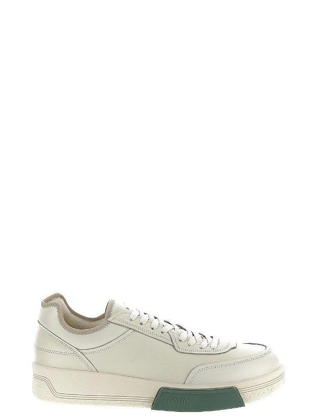Photo: Oamc White Low Top Sneakers