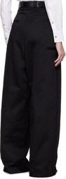WILLY CHAVARRIA Black Cholo Chino Trousers