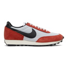 Nike Red and Grey Daybreak Sneakers