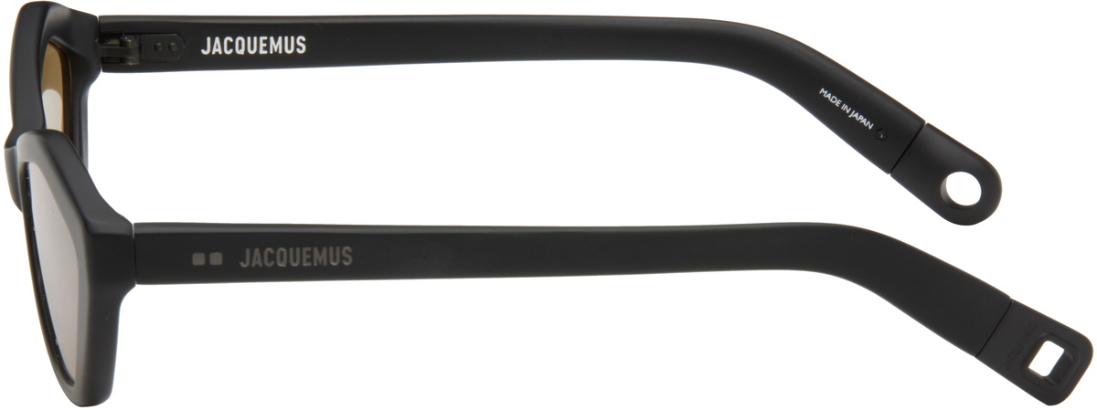 JACQUEMUS Black 'Les Lunettes Bambino' Sunglasses