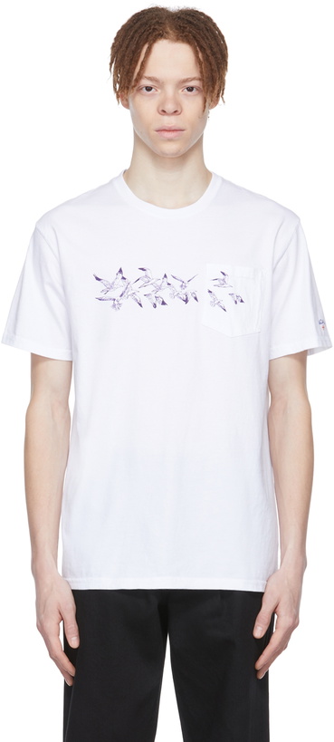 Photo: Noah White Cotton T-Shirt