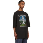 Balenciaga Black Sacre Coeur XL T-Shirt