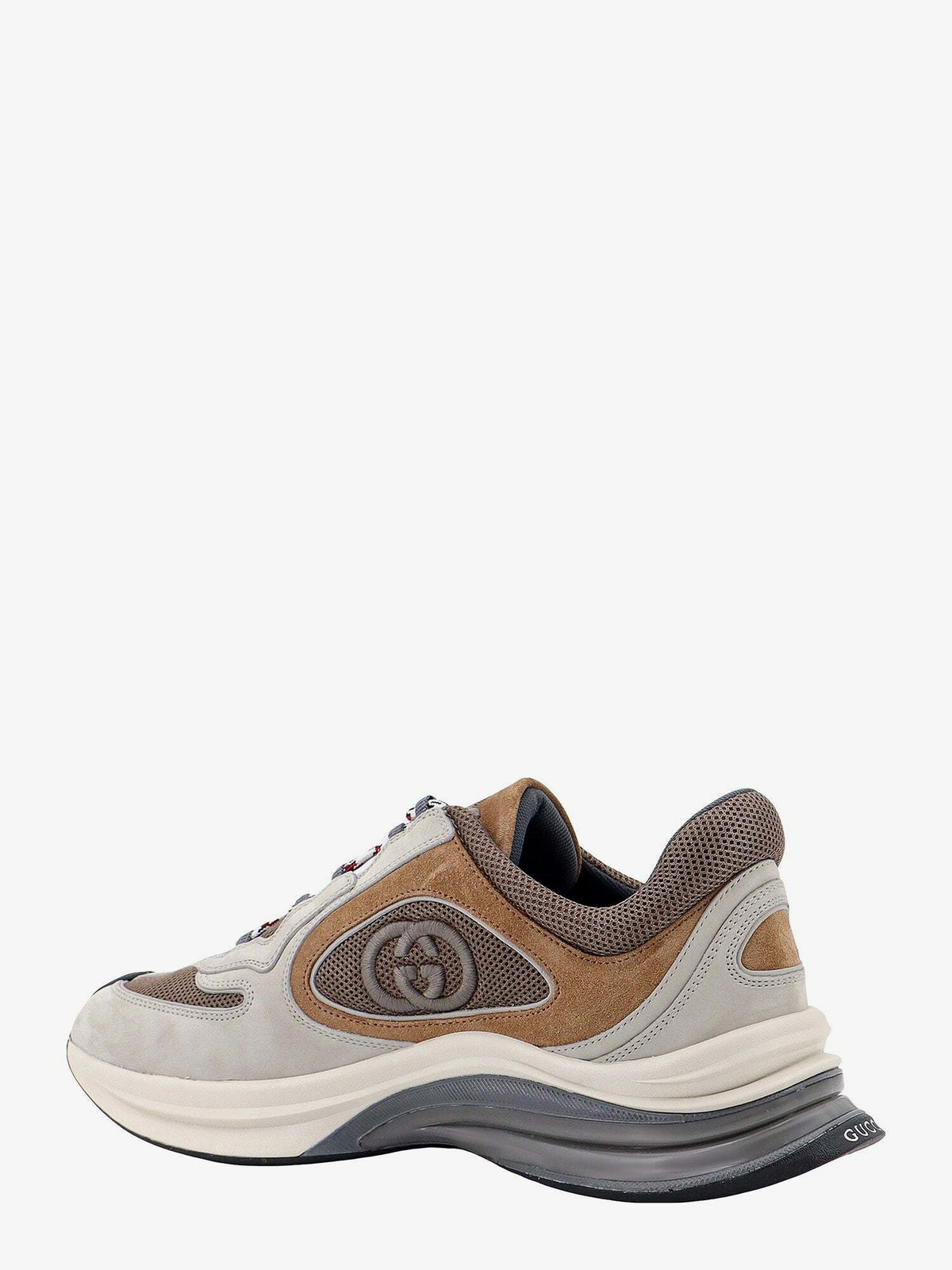 Gucci Gucci Run Grey Mens Sneaker Gucci