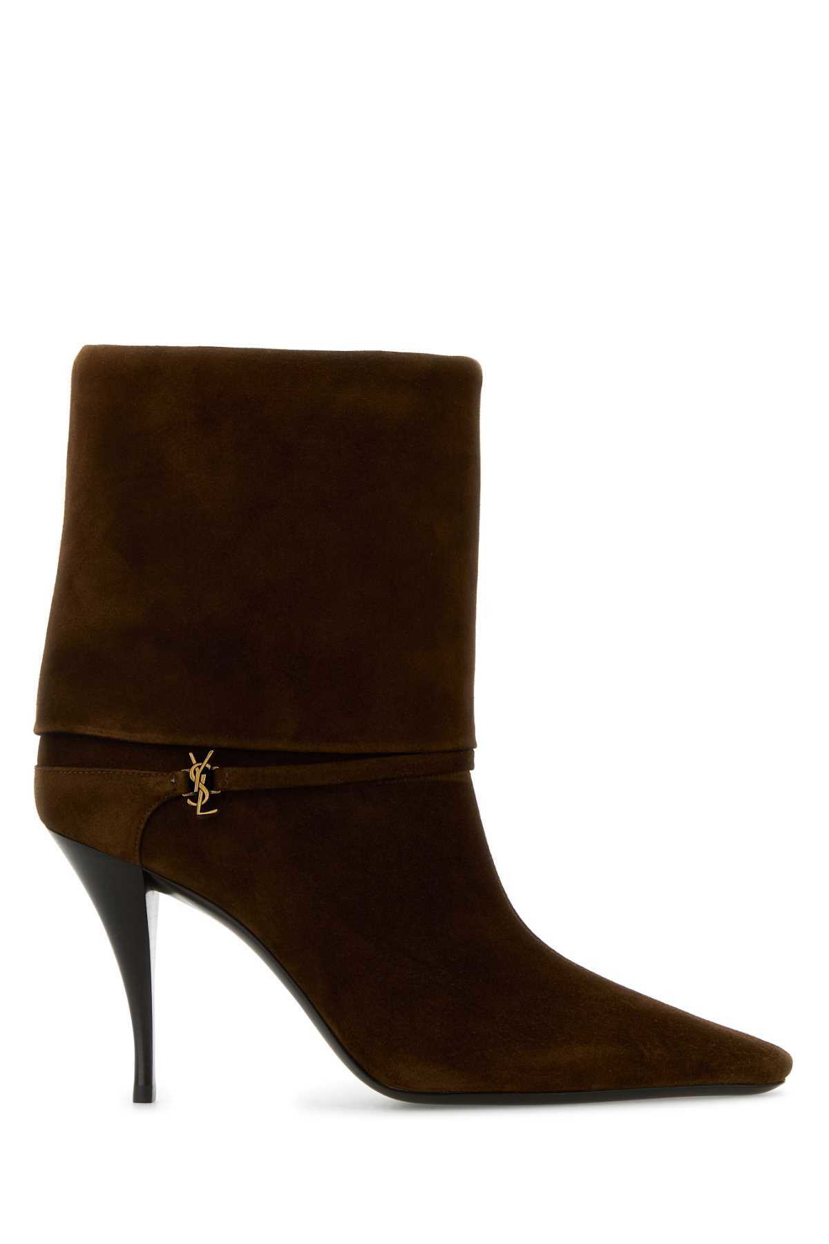 Saint Laurent Betty 70 leather ankle boots Saint Laurent