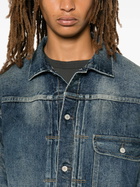 Junya Watanabe MAN Blue Distressed Denim Jacket