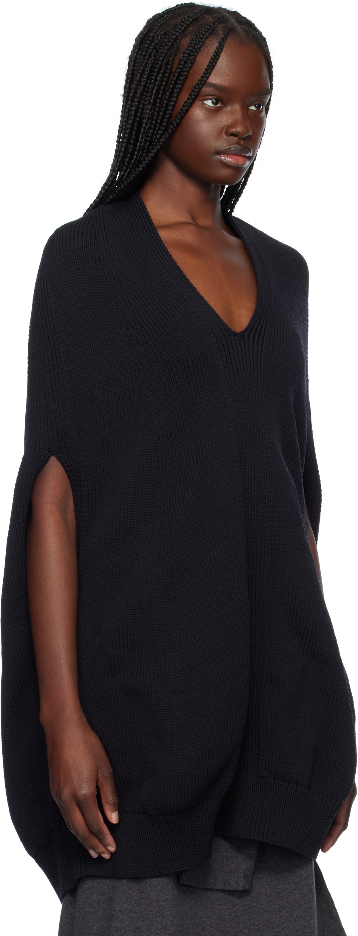 Comme des Garçons Black Knit Sweater Comme des Garcons