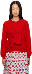 tao Red Bow Sweater