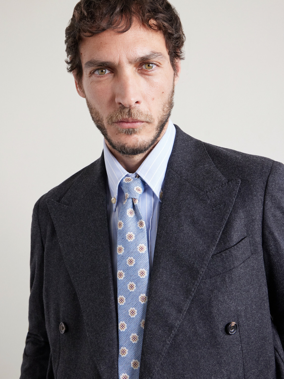 Favourbrook - Selworthy 8cm Cotton and Silk-Blend Jacquard Tie
