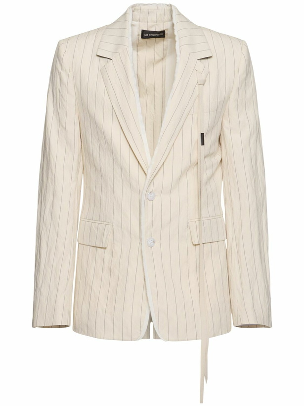 Photo: ANN DEMEULEMEESTER Hansteen Tailored Cotton Blend Blazer