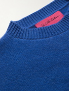 THE ELDER STATESMAN - Cashmere Sweater - Blue