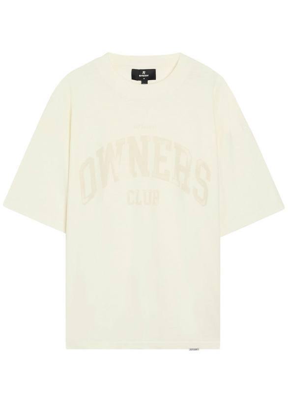 Photo: Represent Owners Printed Cotton T-shirt White