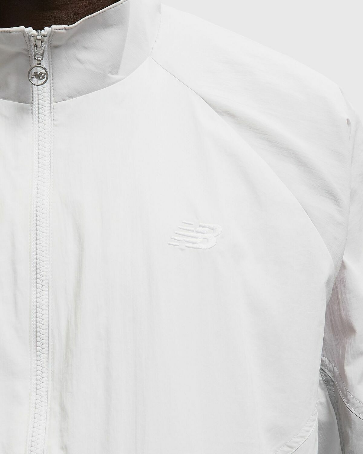 New Balance Achieve Jacket White Mens Track Jacket