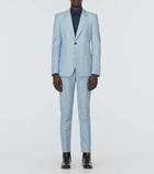 Alexander McQueen Wool and mohair suit jacket