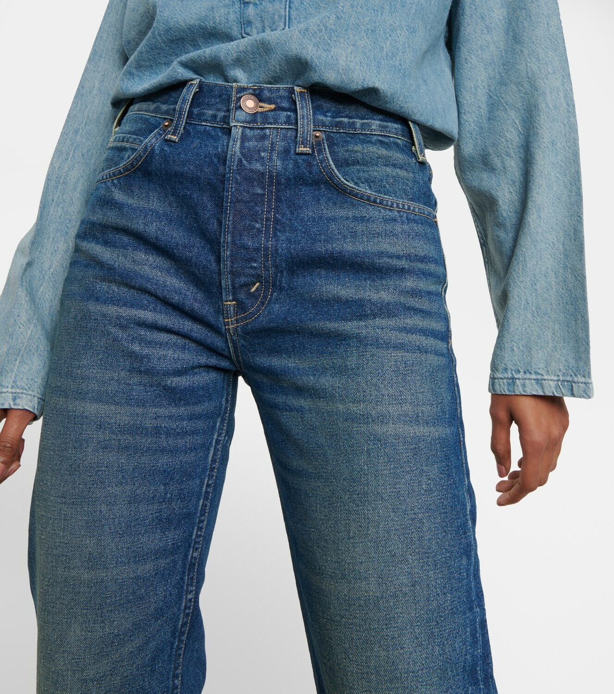 Nili Lotan - Smith mid-rise straight jeans Nili Lotan
