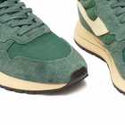 Autry Men's Reelwind Low Sneaker in Bottle/Ruta