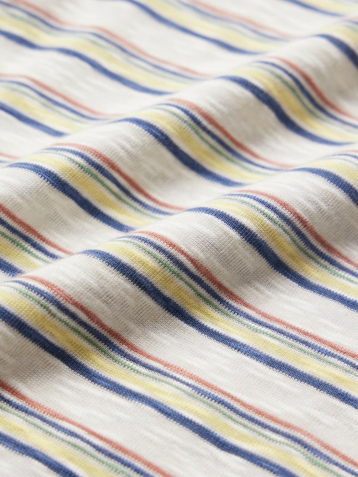 Folk - Striped Organic Cotton-Jersey T-Shirt - Neutrals