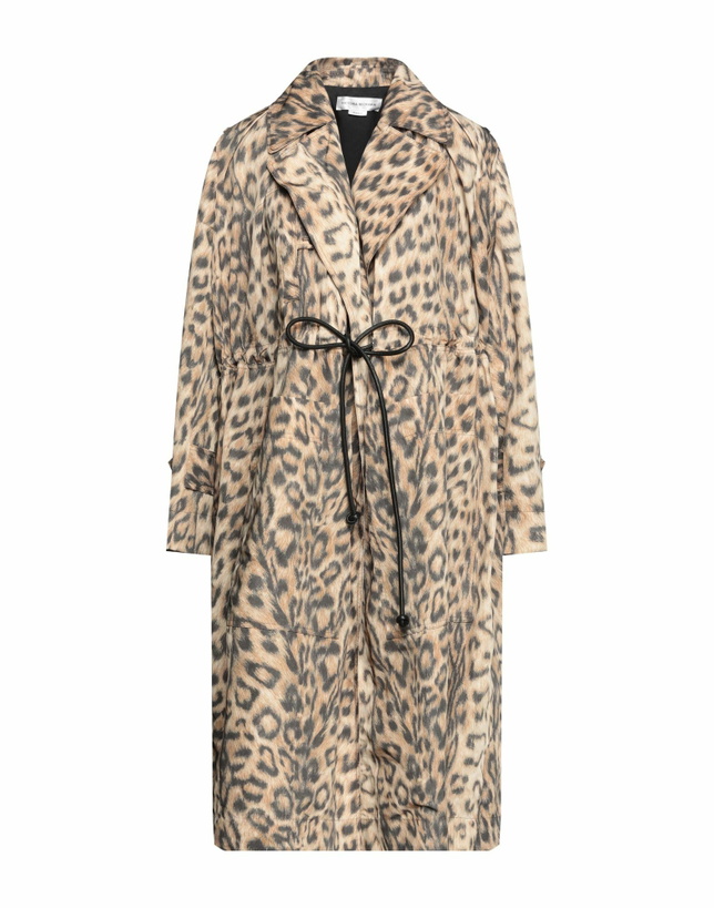 Photo: Victoria Beckham Womens Overcoat & Trench Coat in Beige