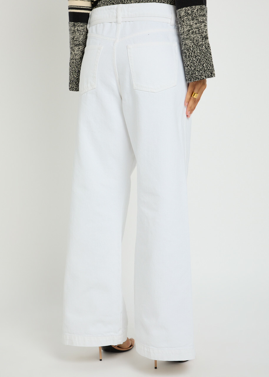 Day Birger ET Mikkelsen Jane Wide-leg Jeans White
