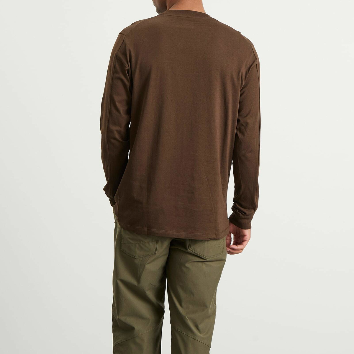 Arc'teryx Men's Kragg SL Long Sleeve T-Shirt in Carob Arc'teryx